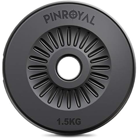 PINROYAL Barbell Standard 1-Inch Grip Weight Plates-1.5KG Cover