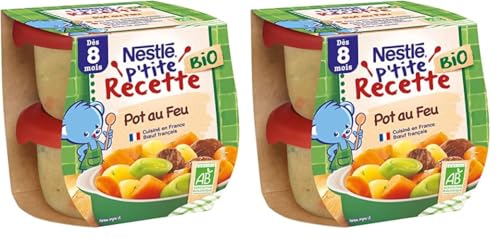 Nestlé Bébé P'tite Recette Bio Plat complet Légumes du Pot