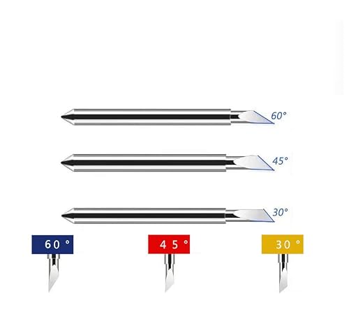 80Pcs Replacement Blade For Cricut Blades For Explore Air 2/Air 3/Maker/Maker 3/Expression Accessories,45°Standard Blades,30°Fine Point Blades,60°Deep Cut Blades,Cricut Needles (80) #TOP1