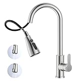 【Robinet de Cuisine Éviers avec Douchette Extractible Innovant】 : Notre robinet cuisine douchette est équipé d'une douchette extractible qui s'allonge jusqu'à 40 cm. Associée à son flexible rétractable, elle couvre facilement l'ensemble de l'évier ou plusieurs zones, élargissant votre espace de travail pour répondre à tous vos besoins.