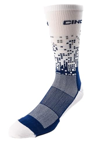 CINCH Men's Performance Crew Sock, Multi, L