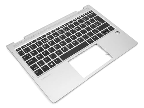 Image of HP EliteBook x360 1020 G2 Palmrest & Backlit UK ENGLISH Keyboard - 937419-031 (Renewed)