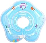 Kids Swimming Ring, Kids Inflatable Ring for Bath Swimming (Blue)