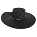 Formation Wide Brim Black Hat