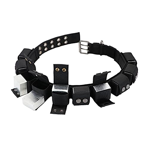 Walktime Tactical Weighted Dog Collar - Weights for Training & Exercise - Small, Medium, Large Dogs, Black, Neck Size 26" - 30" / 4XL - Image 3