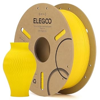 ELEGOO RFID PLA 3D Printer Filament 1.75mm Yellow 1KG