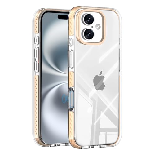 Velanera iPhone 17 �p �P�[�X �N���A �w�ʓ��� ���΂݂ɂ��� �ω��� �����h�~ �ϏՌ� U�^�o���p�[���� �J�����R���g���[�� �J���������Y�ی� �X�N���[���ی� PC+TPU ���킢�� �X�}�z�P�[�X�i�C�G���[�j