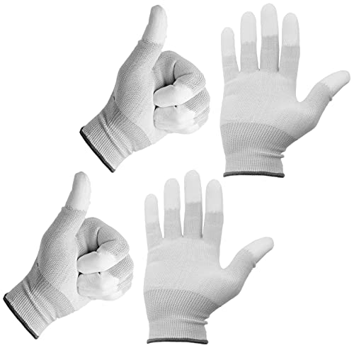 2X Paar Minadax ESD Antistatik Carbon Handschuhe für elektronische Arbeiten in Größe M - ideal geeignet für Reinigung und Reparatur Cover