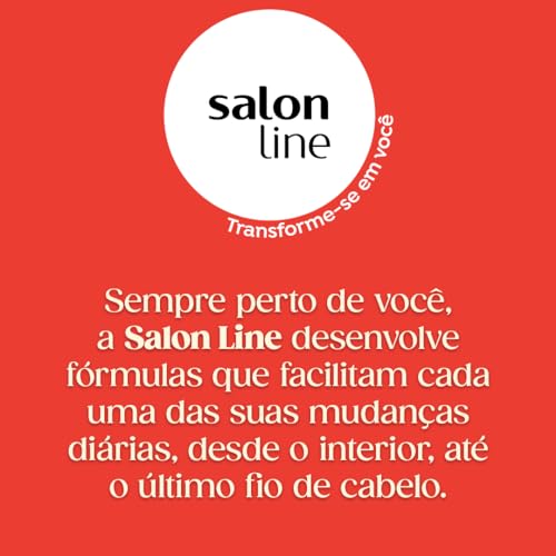 Salon Line, Creme de Pentear, S.O.S Cachos Óleo de Manga, Veganos - Para Cabelos Cacheados, 1 kg
