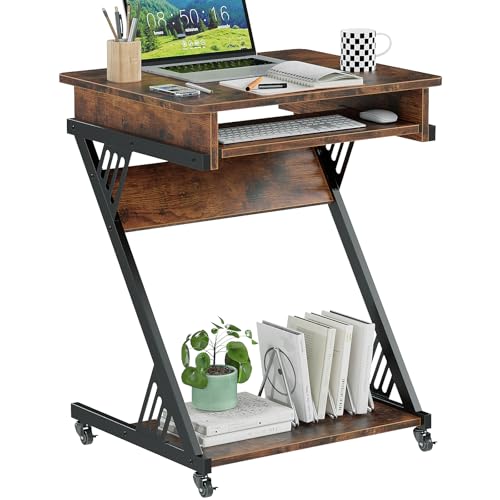 ALISENED Computer Desk for Small Spaces, 23.6