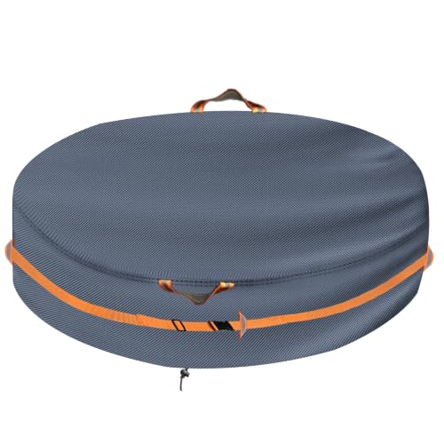 Image of Round Sandbox Cover,Waterproof Dustproof Children's Outdoor Sandpit Toy Protective Cover Protective for Sand and Toys Away from Dust and Rain,Round Pool Covers,Circular Outdoor Cover 49 inchx9 inchH.