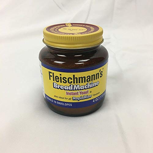 Fleischmann’s Bread Machine Rapid Rise Instant Yeast 4oz Jar Exp: 1/23/22