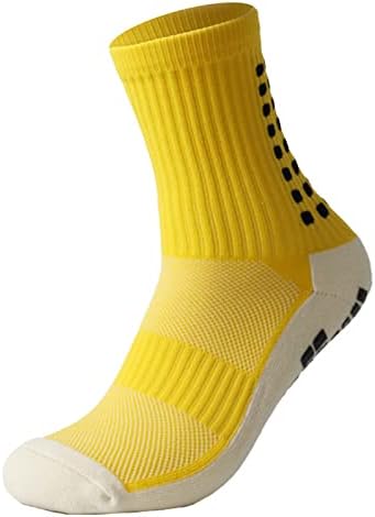 Calcetines deportivos antideslizantes con agarre de goma antideslizante para fútbol, rugby, baloncesto, correr, senderismo, yoga y pilates,