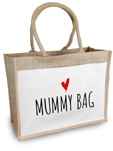Neutrale Jute-Schärpe 'Mom To Be' – Salbeigrün Mit Eukalyptus-Krone, Für Babyparty & Geschlechtsoffenbarung