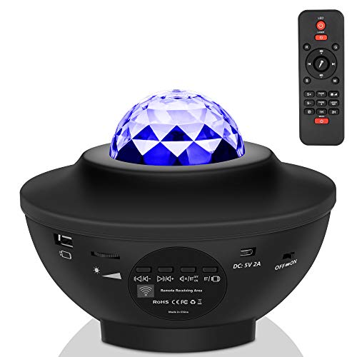Star Night Light for Kids, Music Starry Projector with 21 Lighting Modes, Bluetooth