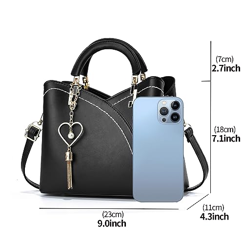 Xiaoyu Small Purses and Handbags for Women Fashion Crossbody Bag Lightweight Shoulder Bag Top Handle Satchel Purse3