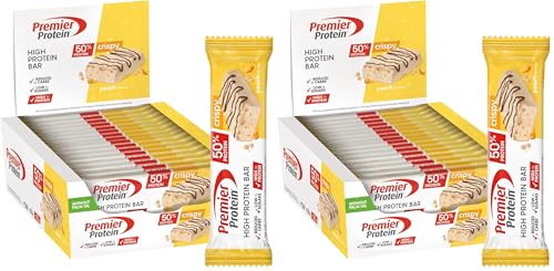Barre Proteinée Premier Protein Crispy Peach pour stopper la faim sans culpabilité