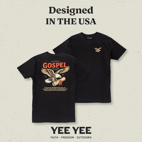 Image of Yee Yee Apparel Christian Faith Graphic Tee Shirt - Men's Christian Graphic Tees and Short Sleeve Shirts