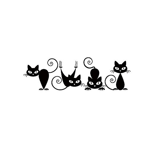 Morenitor DIY Wall Stickers, Cute Creative Cartoon Animal Pattern Removable Vinyl Wallpaper Wall Dec - //coolthings.us