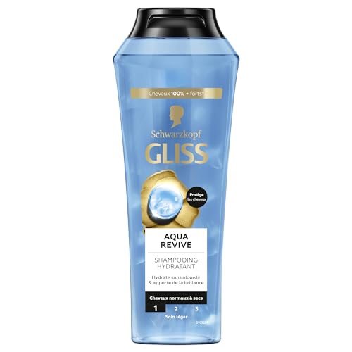 Schwarzkopf - Gliss - Shampoing Aqua Revive - Hair Repair -...