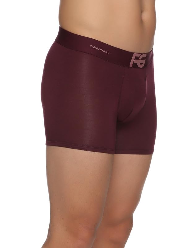 Image of ESSA Men's Ultra Soft Modal Fabric Trunk - Moisture Absorption with 4-Way Stretch | Breathable Contour Pouch | Microfiber Waistband with Spandex | Pack of 5