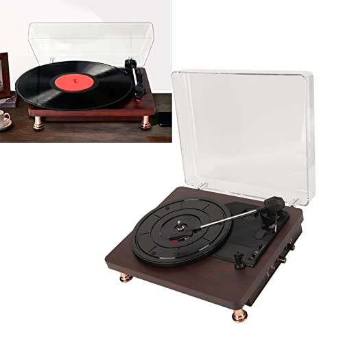 Tourne-Disque, Rotation Stable 100-240V Tourne-Disque Vinyle Rétro pour La Décoration De La Maison (Prise UE) - Les Beatles, Paul McCartney, John Lennon, RIngo Starr, George Harrison Tourne-Disque, Rotation Stable 100-240V Tourne-Disque Vinyle Rétro pour La Décoration De La Maison (Prise UE) – Image 3