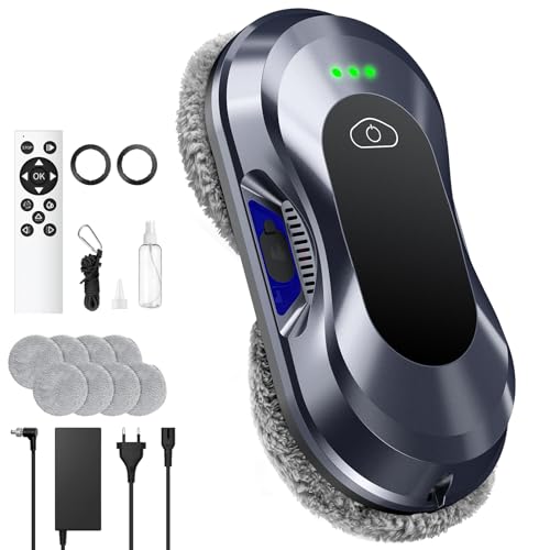 Robot Lave Vitres 2025 Version Améliorée, Puissance...