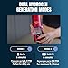 EVOLV Hydrogen Water Bottle Generator – SPE & PEM Water Ionizer 5.4PPM, Highest H2 Concentration – Portable 8oz Hydrogenated Water Bottle – Leak-Proof Hydrogen Water Machine, Easy to Use – Crimson