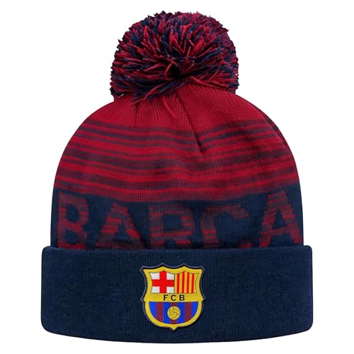 Bonnet à pompon UEFA Champions League Icon Sports chaud pour fan de foot en hiver