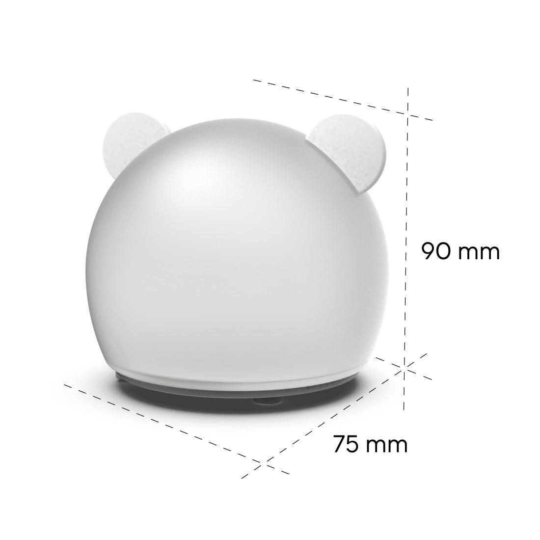 Hama Luce notturna a LED per bambini, RGB, dimmerabile e ricaricabile, con timer (1 h), batteria in morbido silicone, luce per allattamento, luce per bambini e cameretta dei bambini, lampada con