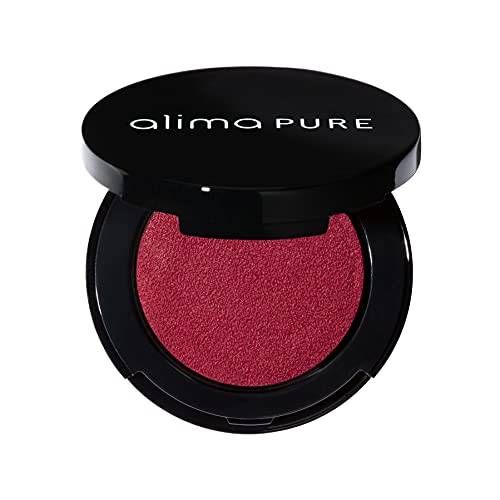 Alima Pure Cream Blush For Cheeks, Creamy Tint Pink Blush Makeup Talc Free Blush, Lip And Cheek Tint Face Blushes With Satin Matte Finish, Natural Blush For Cheeks Vegan Blush (6 Shades) Crush #TOP5