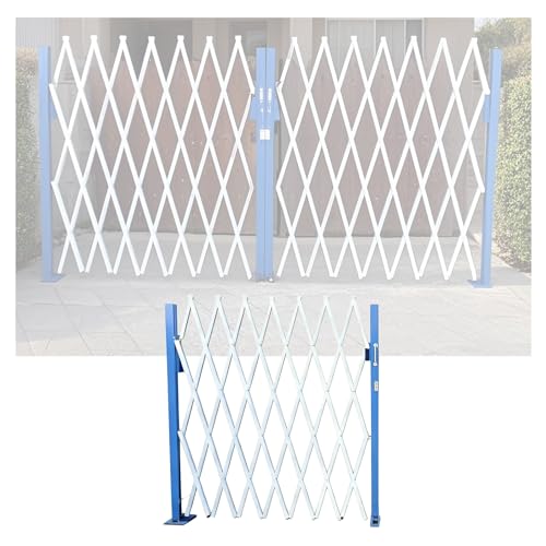 Porte de sécurité rétractable pour bloquer les accès interdits du public - 2