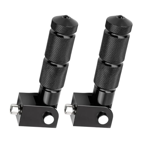 Repose-pieds de moto pliants arrière et robustes en 2 pièces