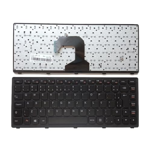 Ideapad S300 S400 S405 �m�[�g PC �p US ���V�A�� �X�y�C���� �A���r�A�� �u���W���� �m�[�g�p�\�R���L�[�{�[�h(BR Black)