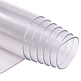 Haltbare Qualität - Diese Bodenschutzmatte ist aus hochwertigem PVC-Material. Die Materialien, die für den Bau dieser Fußmatte verwendet werden, sind sorgfältig ausgesucht und sehr gut in Bezug auf Haltbarkeit und Feuchtigkeitsresistenz. Außerdem ist unsere Stuhlmatte dick und stabil und dennoch sehr biegsam, um Risse oder Brüche zu vermeiden.