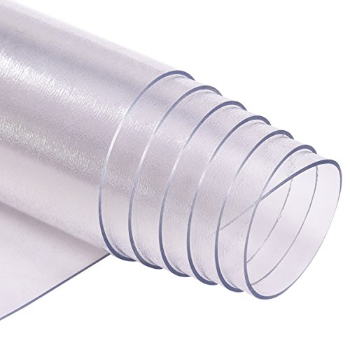 Preisvergleich Produktbild DREAMADE Stuhlmatte Transparent, Bodenschutzmatte Stuhlunterlage Bodenmatte Transparent, Bürostuhlunterlage Geruchsfrei (150x120 cm)