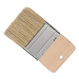 Abaodam Brosse à Sable Poils de Porc Naturels Pinceau Polyvalent pour Nettoyage Peinture ...