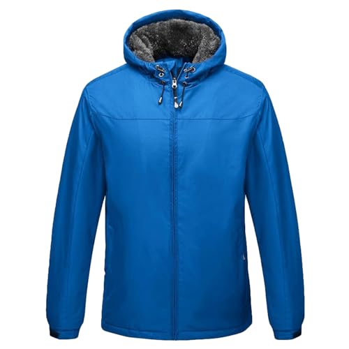 Chaqueta para hombre tipo sudadera impermeable con capucha miniatura 1