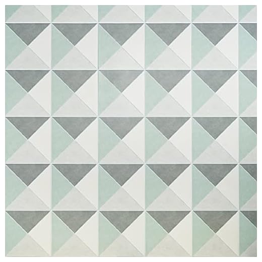 Anya Sage Diamond Square 9 in. x 9 in. Matte Porcelain Floor and Wall Tile (10.76 sq. ft./ Case)