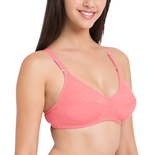 Image of Souminie Women's Cotton Full Cup Non Padded Non Wired Bra