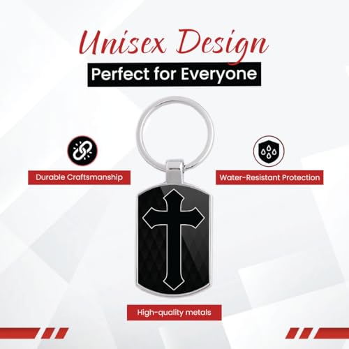 Image of Stylish Metal Keychains with Permanent Glossy Print - Inspirational Quotes & Spiritual Designs - Perfect Key chains for loved ones, Personal Use, Gifts & Return Gifts
