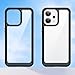FZZSZS Slim Thin Black Case for Oppo Reno 14, Soft Protective Cover with Flexible TPU Protection Bumper Shell for Oppo Reno 14 (6.59