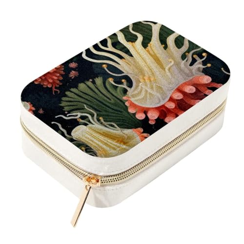Boîte à bijoux limace à double couche pour bagues et colliers