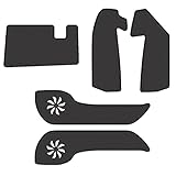 Hotfield トヨタ 互換品 新型 ノア ヴォクシー 90系 専用 2025年9月～対応 ドアトリムガード＋グローブボックスガード＋サイドカバーマット キックガード セット B/有/インパネ一体(HV車)