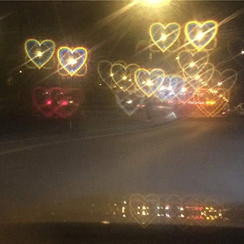 somubi Hart Effect Diffractie Bril Exploderen In Regenboog Harten 3D Vuurwerk Hartvormige Effecten Rave - Image 8