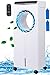 Produktbild 3in1 Air Cooler | 3 Geschwindigkeitsstufen | 3 Modi | 4 Liter Wassertank | Mobile Klimaanlage | Klimagerät | Luftreiniger | Klima Ventilator mit Fernbedienung | Luftkühler | Aircooler