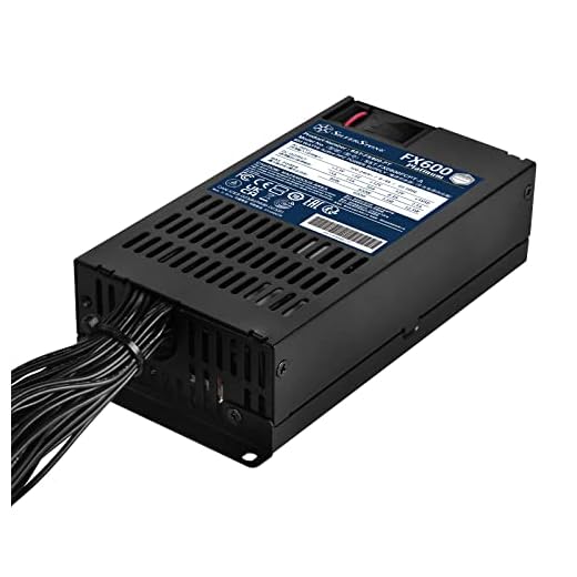 SilverStone Technology FX600 Platinum, Fuente de alimentación 600W Flex-ATX Cybenetics Platinum, SST-FX600-PT