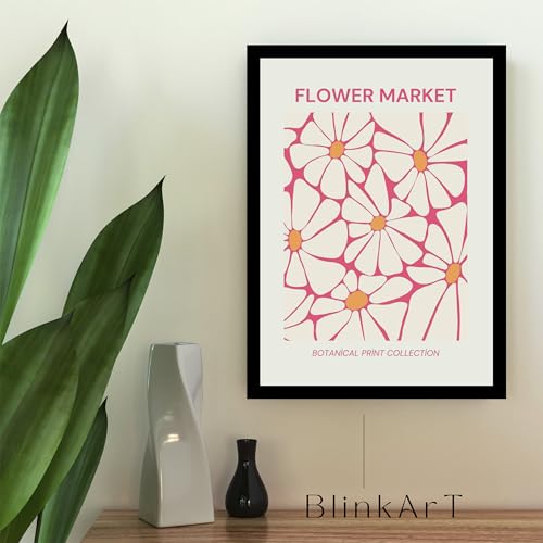 Image of BLINKART Trendy Abstract Wall Art Painting Print Design | Aesthetic Wall Decor Photo Artwork Frame Decoration Hanging For Home Bedroom Living Room Office Wall Decor | T082 | 13x10 Inches