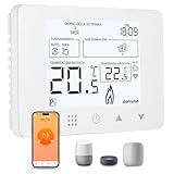 CRONOTERMOSTATO WIFI PROGRAMMABILE SMARTPHONE APP ALEXA TERMOSTATO CALDAIA DA PARETE O BOX 503 ALIMENTAZIONE 90-240 Vac