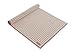Produktbild möve Spa Badteppich mit Kästchenstruktur 60 x 100 cm aus 100 % Baumwolle, nature / sienna